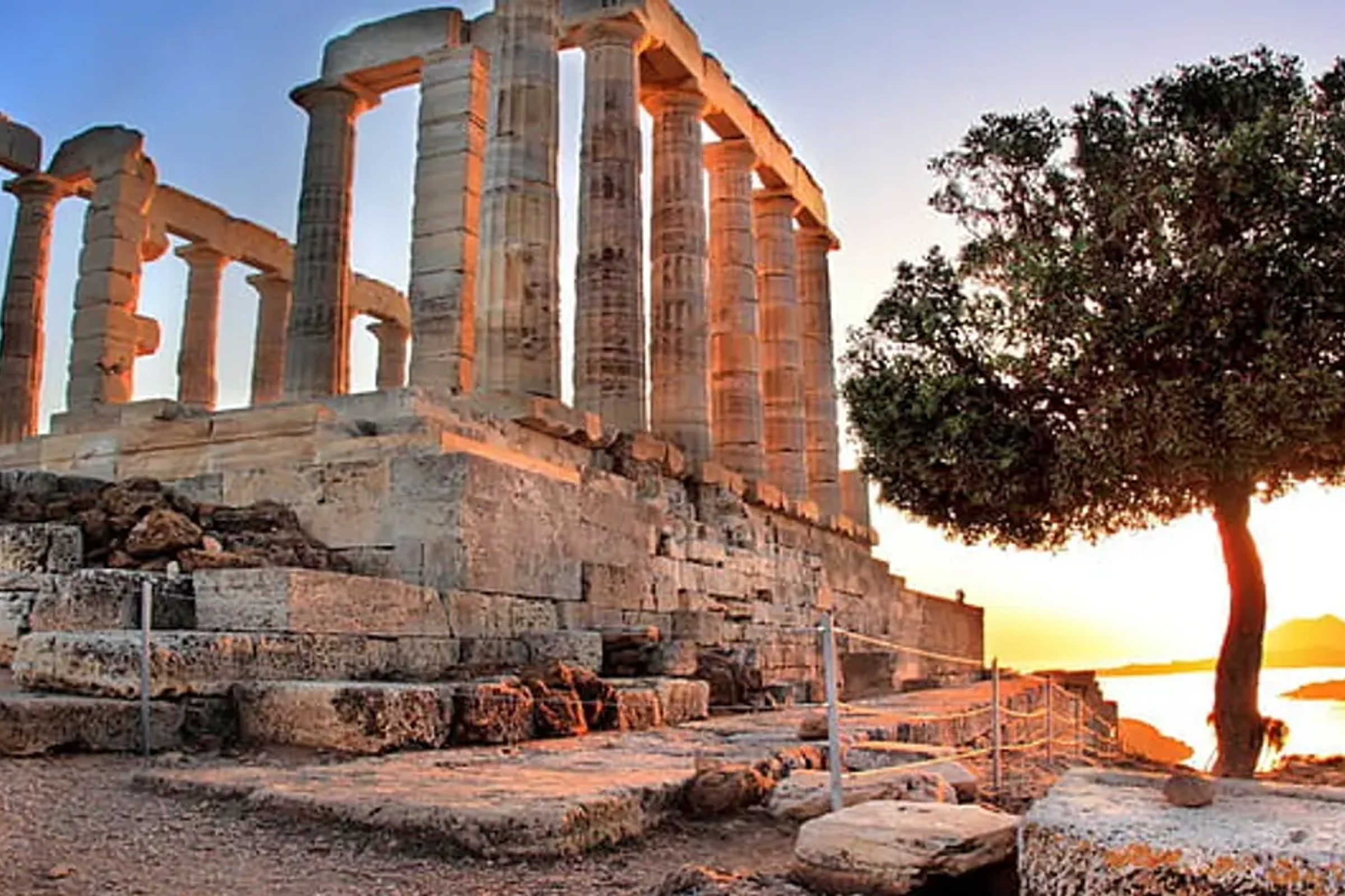 Sonnenuntergang am Kap Sounion: Halbtagestour ab Athen